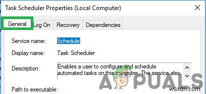 Fix: Task Scheduler Error 0x80070057