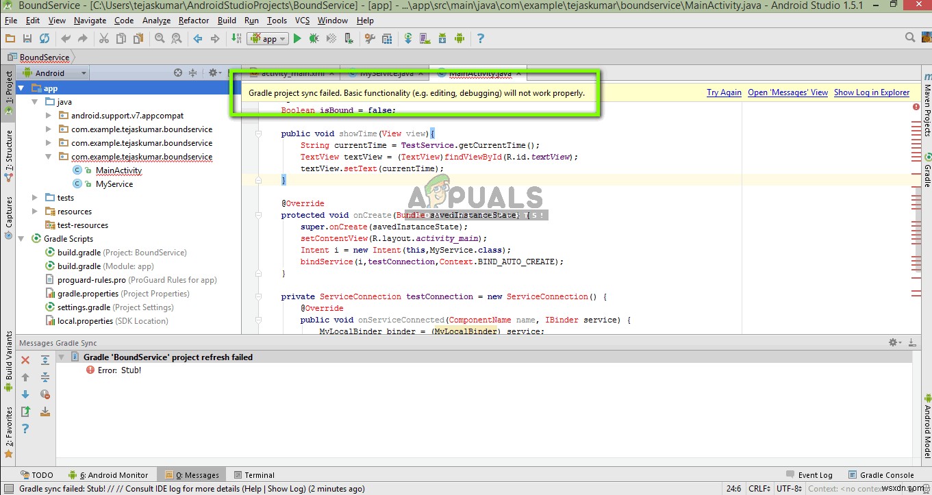Fix: Gradle Project Sync Failed