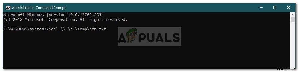Fix: Invalid File Handle on Windows 10