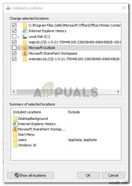 Fix: Something Went Wrong and your Search Couldn’t be Completed