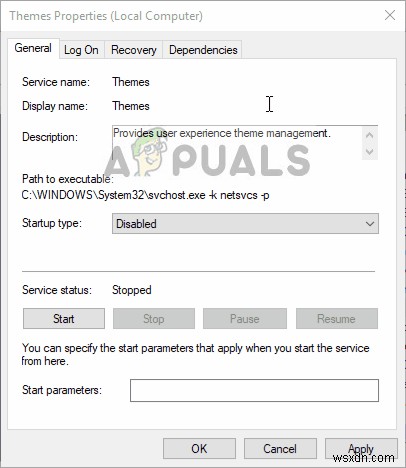 Fix: This Theme cannot be Applied to the Desktop Windows 10