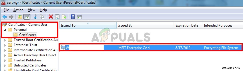 What is: Encrypting File System ‘efs’