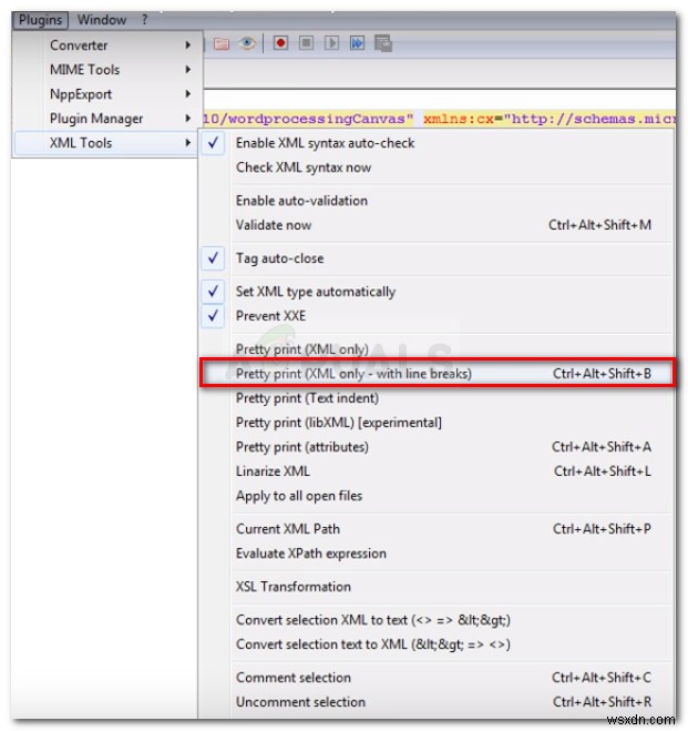 Fix: Microsoft Word XML parsing error