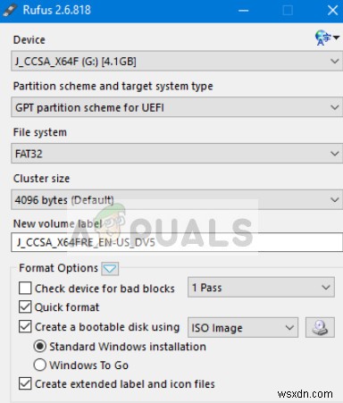 Fix: Media Creation Tool Error 0x80042405-0xa001a