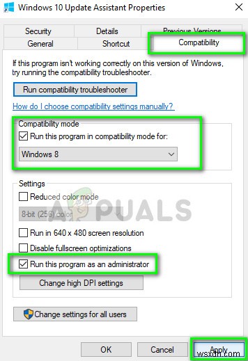 Fix: Setup has failed to determine supported install choices