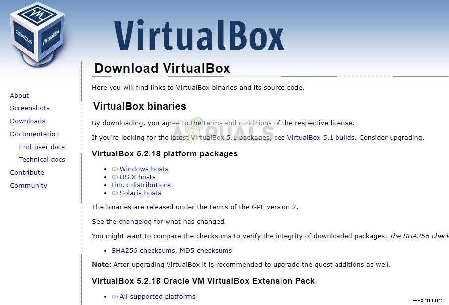 Fix: VirtualBox not opening