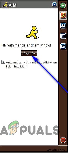 How to Sign Into and Use AIM