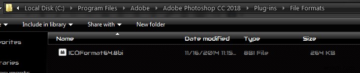 How to Open ICO Files in PhotoShop CC