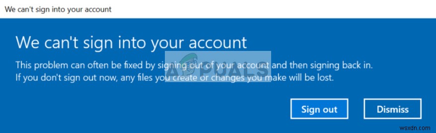 How to Fix We Can’t Sign into Your Account Windows 10