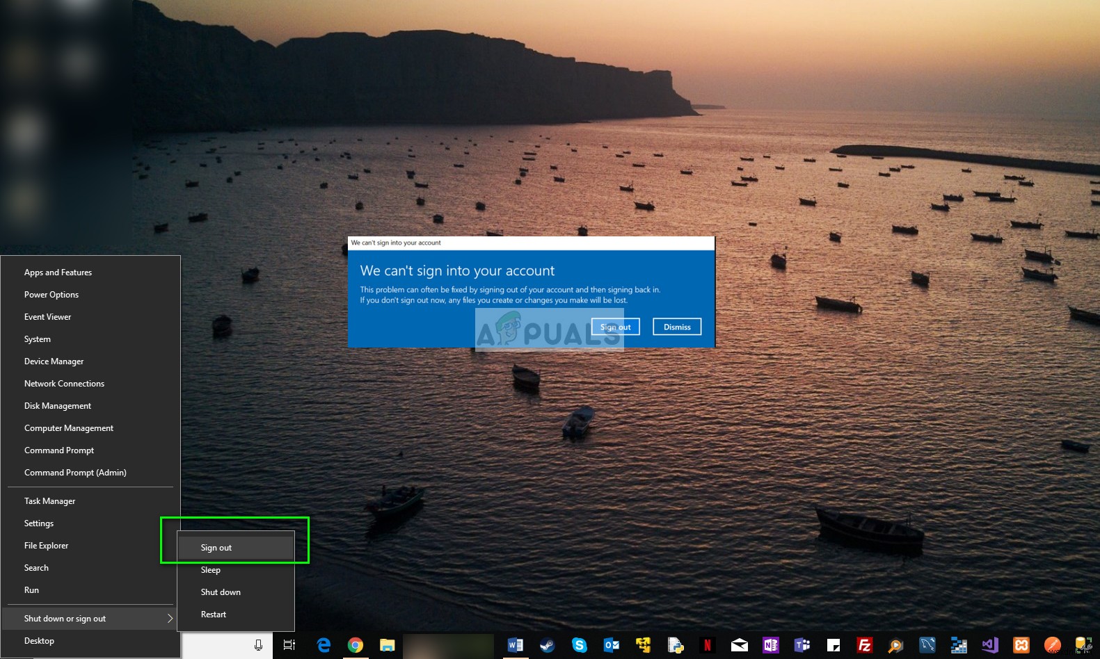 How to Fix We Can’t Sign into Your Account Windows 10