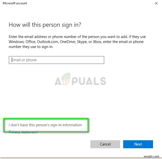 How to Fix We Can’t Sign into Your Account Windows 10