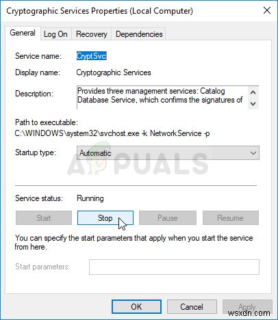 Fix: A problem is preventing the troubleshooter from starting on Windows 10