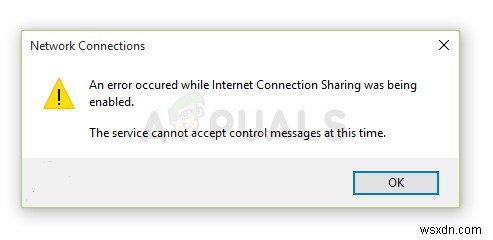 Fix: The service cannot accept control messages at this time