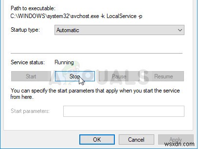 Fix: The service cannot accept control messages at this time