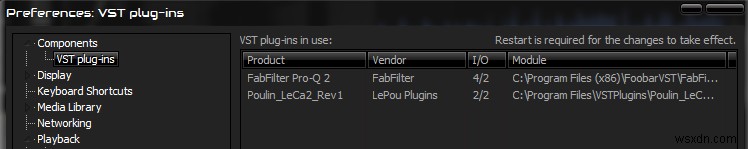 How to Use VST Plug-Ins in Foobar