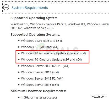 Fix: The .NET Framework 4.7 is not supported on this operating system