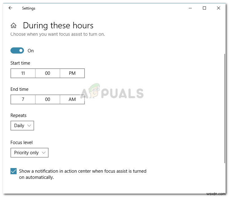 How to Change Windows 10 Quiet Hours (Focus Assist) Automatic Rules