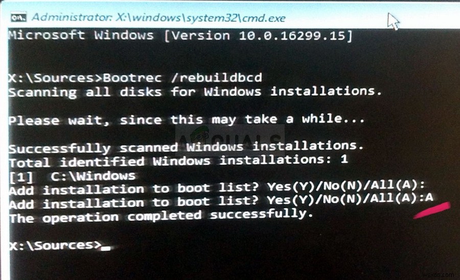 Fix: Total Identified Windows Installations: 0