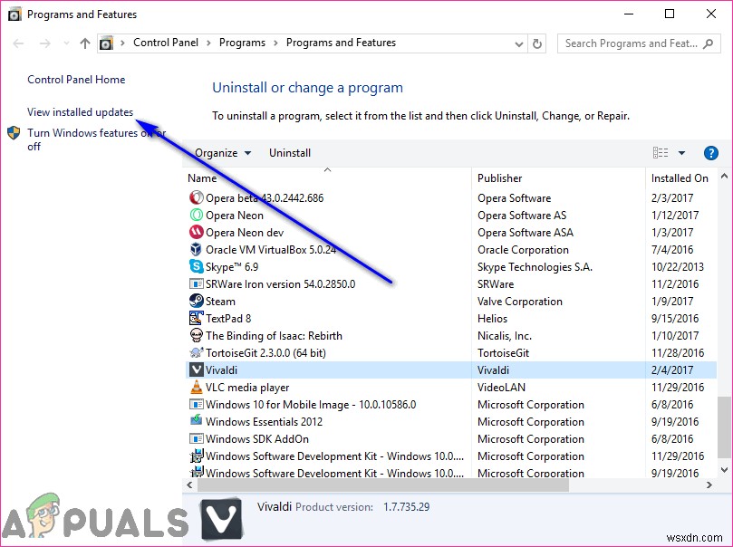 How to Uninstall Windows Updates