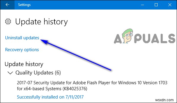 How to Uninstall Windows Updates