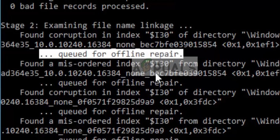 Fix: Scanning and Repairing Drive Stuck