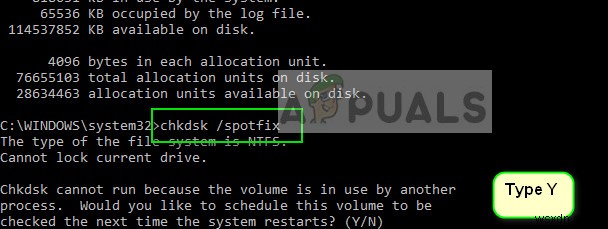 Fix: Scanning and Repairing Drive Stuck