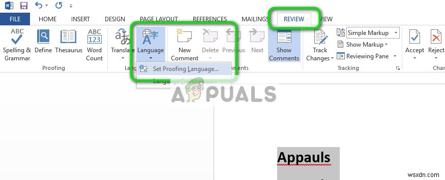 Fix: Spell Check not working in Word