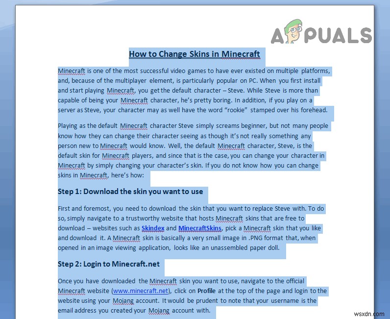 How to Duplicate a Page in Word