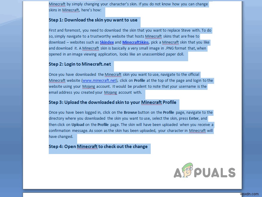 How to Duplicate a Page in Word