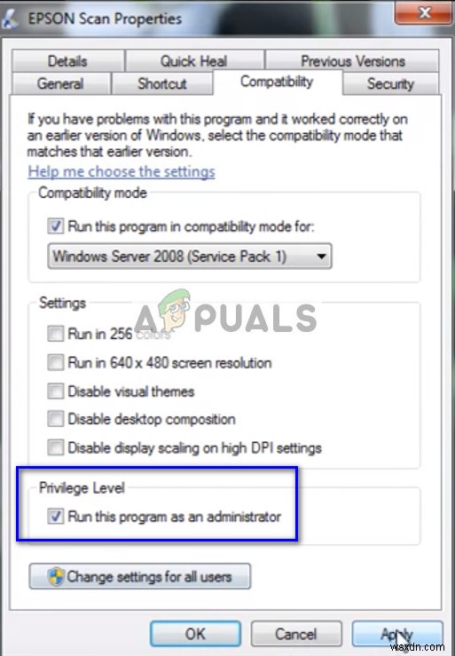 Fix: Epson Scan cannot communicate with the Scanner