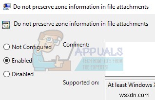 Fix: This File came from Another Computer and might be Blocked
