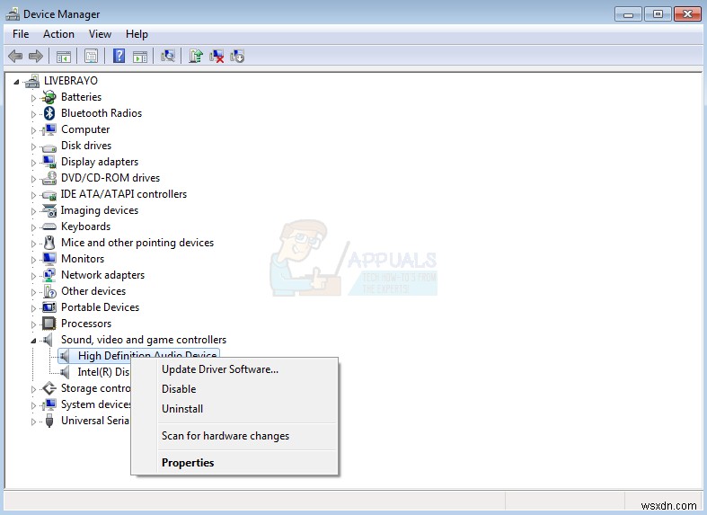 Fix: Laptop Speakers not Working