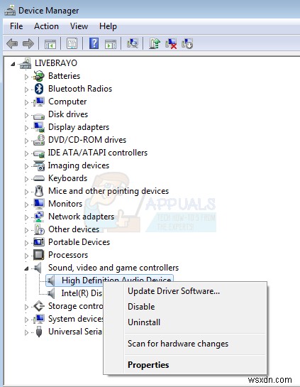 Fix: Laptop Speakers not Working