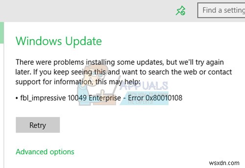 How to Fix Windows Update Error 0x80010108