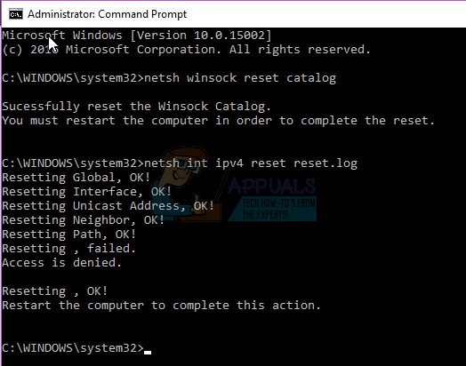 Fix: No Internet Connection on Windows 10