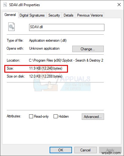 FIX: A problem has occurred in BitDefender threat scanner