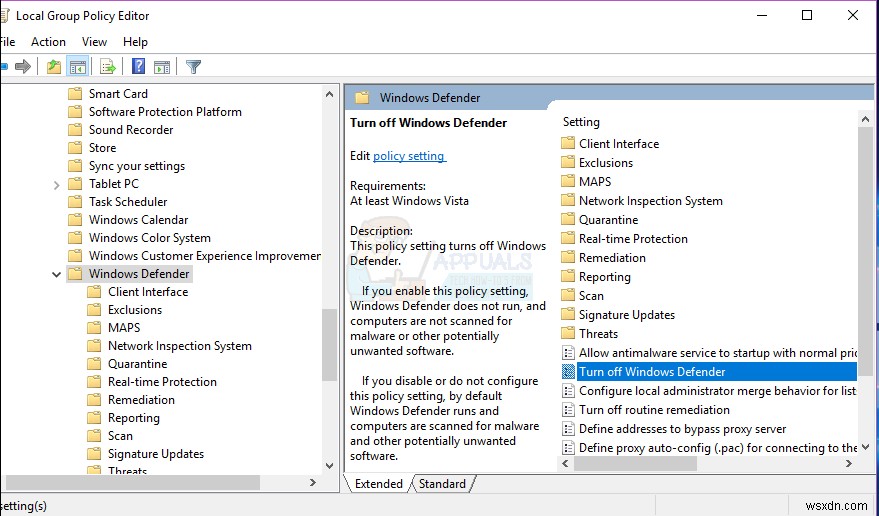 How to Fix Windows Defender Error ‘This app is turned off by group policy’