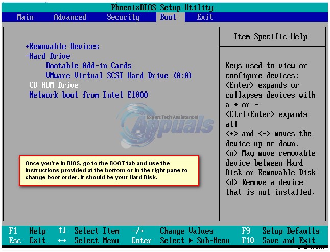 How to Fix No Boot Disk Has Been Detected or the Disk Has Failed