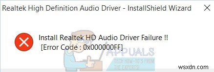 How to Fix Install Realtek HD Audio Driver Failure
