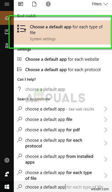 Fix: this file does not have a program associated with it for performing this action