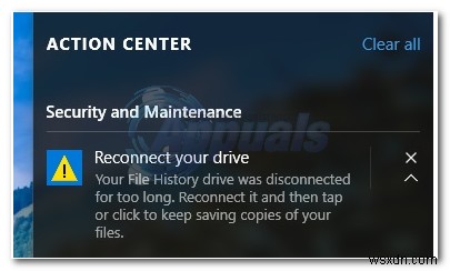 FIX: Reconnect Your Drive Notification on Windows 8/10