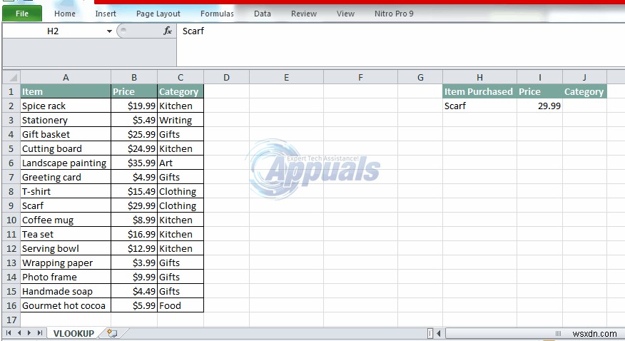 How to Use VLOOKUP in Excel