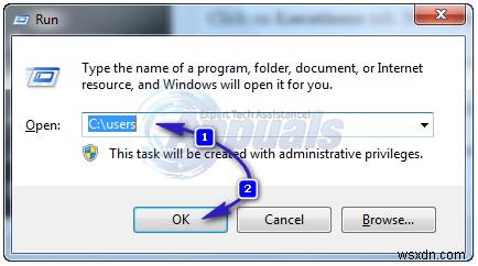Fix: “system32\config\systemprofile\Desktop” refers to a location that is unavailable
