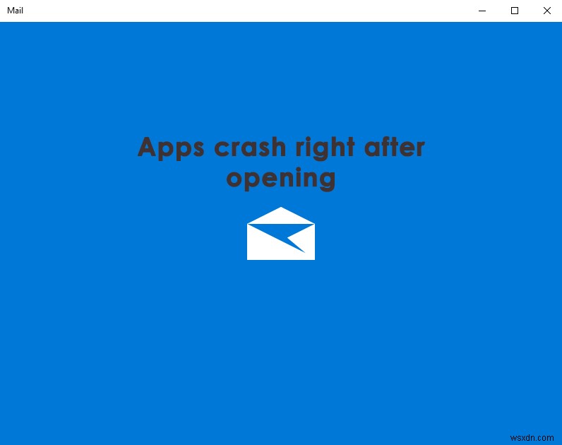 Fix: Windows 10 Mail and Calendar app crashing