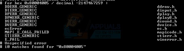 SOLVED: How to Fix Error 0x80004005