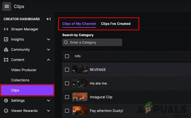 How to Delete Clips on Twitch?