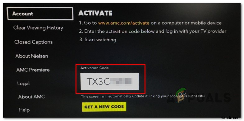 Activate AMC on Apple TV, Android TV, Roku and Firestick