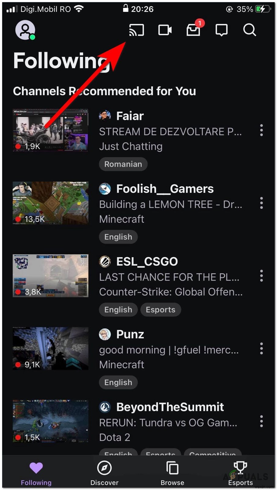 Activate Twitch Account on iOS, Xbox, Roku and More