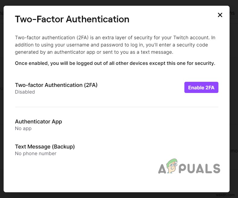 Troubleshoot Error Code 788078D4 on Twitch When Streaming