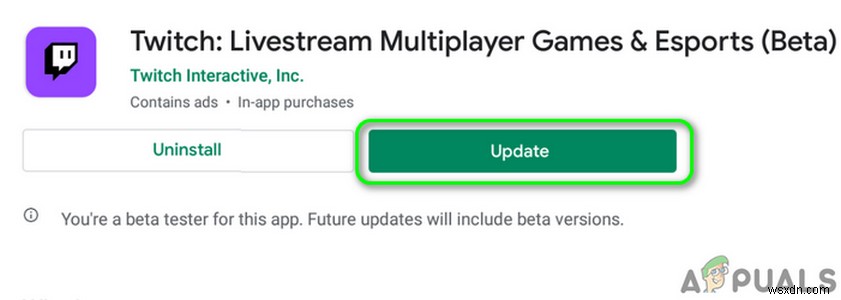 Fix: Twitch Mobile App not Working